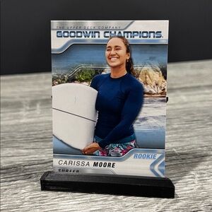 Upper Deck | Goodwin Champions #54: Carissa Moore - Surfer (2023) - Trading Card